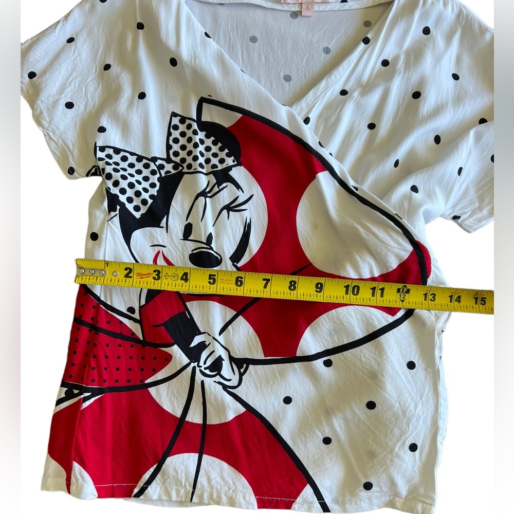 Minnie Mouse Disneyland Paris SideTie Top for Women Size XS - Picture 6 of 8